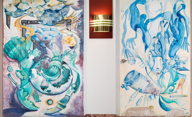 Science and Jazz Left Panel Detail