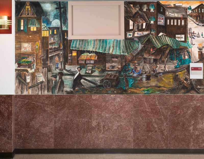 3rd Ward Left Panel Detail