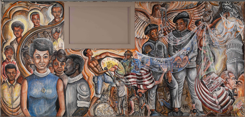 Hope no. 1 and Hope no. 2 Left Panel Detail