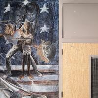 Injustice, Inequality, Bigotry, Black Power, Right Panel Detail