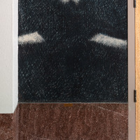 Faces Looking Upward Right Panel